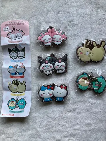 치이카와 산리오 캐릭터즈 러버 마스코트 키링