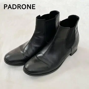 PADRONE 파드로네 사이드 고어 부츠 블랙 42