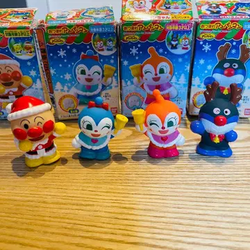 호빵맨 손가락 인형 크리스마스 세트