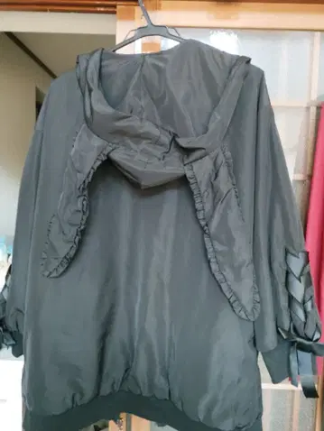 토끼 귀 후드티 스커트