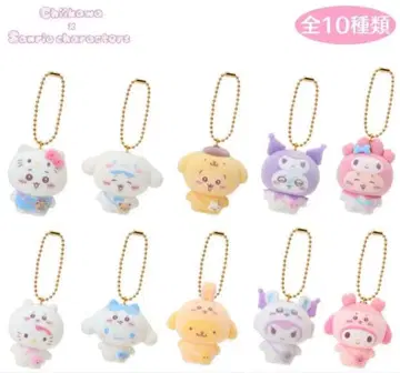 치이카와 (먼작귀) 산리오 시크릿 플로키 마스코트 참 컴플리트