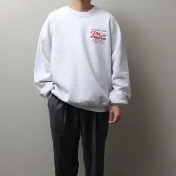 1990's MadeinUSA Printed Sweat Shirt