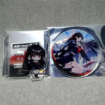 명조 치사키 Gratte 아크릴 코스터 미니 아크릴 스탠드