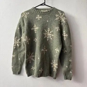 Eddie Bauer / 에디 바우어 눈꽃 그린 M