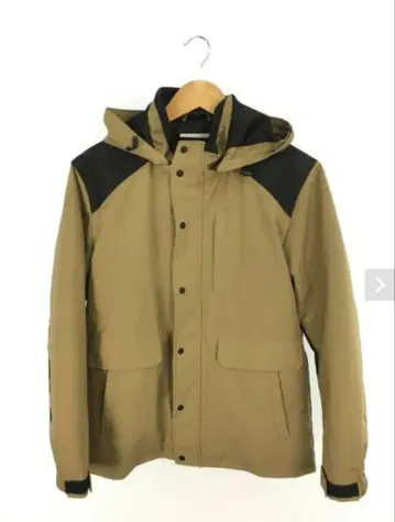 카키 3way 후드 부착 아우터 다운 남성용 L 마운틴 후드티