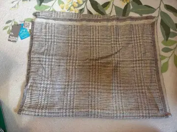 스톨 felice regalo 하운드투스 체크 패턴 캐시미어 미사용