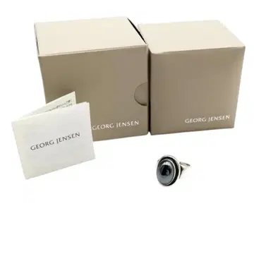 새상품급 조지 젠슨 반지 헤마타이트 10호 11-25110730