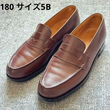 [ 새상품급 ] J.M.Weston 180 시그니처 로퍼 5B 탄 브라운