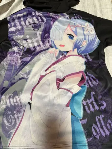 Re: 제로에서 시작하는 이세계 생활 리제로 렘 긴팔 후드티 레어