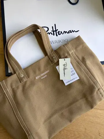 하와이 한정판 RON HERMAN 토트백