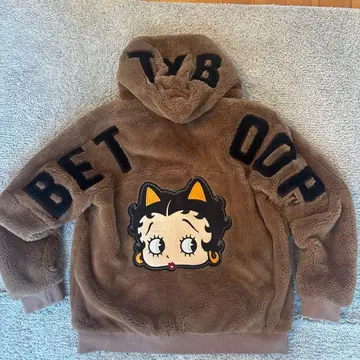 베티 붑 플리스 자켓 레어 컬러