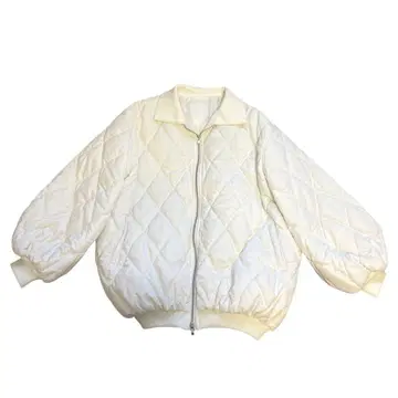 Heather 여성용 화이트 아우터 다운 더블 지퍼 걸리시