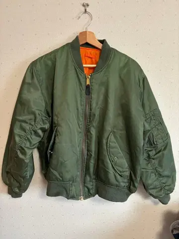 올리브 MA-1 플라이트 자켓