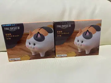 파이널 판타지 XIV 팻 캣 저금통 2세트