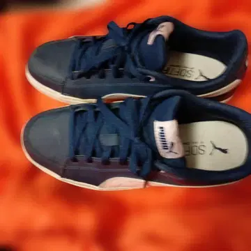 PUMA 네이비 스니커즈 로우컷