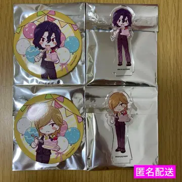 나루토 페달 파티 ver. 아크릴 쁘띠 스탠드 캔뱃지 테시마 아오야기