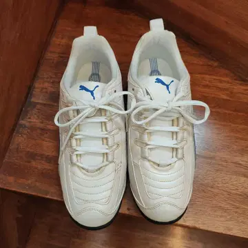 PUMA 축구화 화이트/블루 골프화 26.5 미사용품