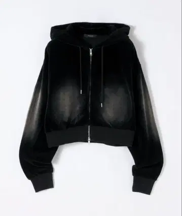 jeanasis 벨로아 크롭 후디 후드티