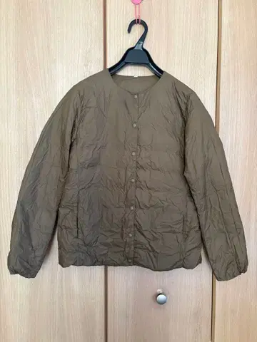 무인 노카라 다운 블루종 M 사이즈