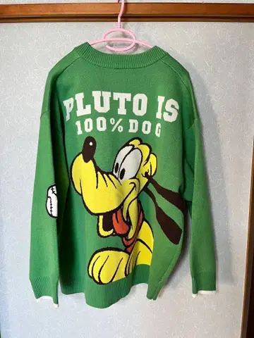 Disney 디즈니 플루토 가디건 PLAZA 오버 사이즈