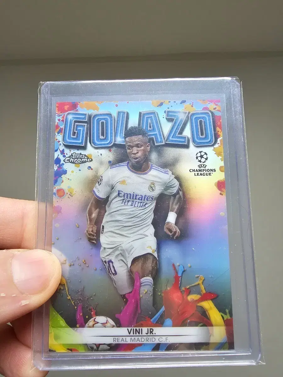 Topps 비니시우스 주니어 골라조 카드 축구