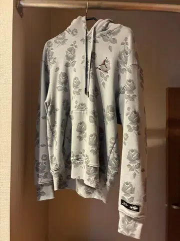 JORDAN x 아 마 마니에르 올 패턴 후드티 그레이