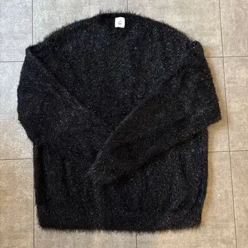 6(ROKU) 블랙 라메 니트 UNITED ARROWS