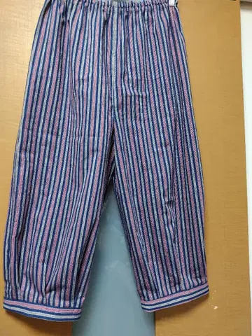 아와 시지라 직조 호박 팬츠, 기모노 리메이크