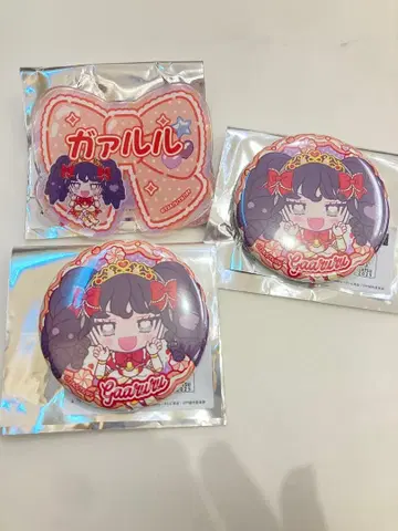 프리파라 캐릭터 캔뱃지 명찰