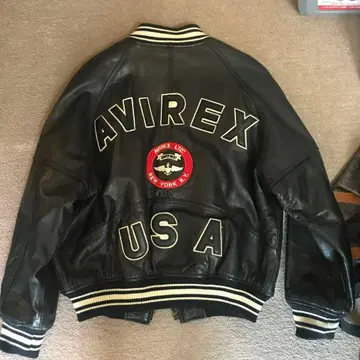 AVIREX U.S.A. 가죽 자켓 XS