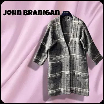 존 브라니건 (어반 리서치) 체크 V넥 자켓