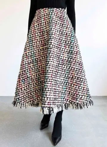 SHE Tokyo Elliy jewel tweed 34 트위드 스커트