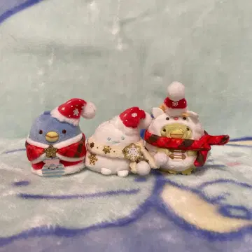 스미코구라시 크리스마스 테노리 봉제 인형 세트