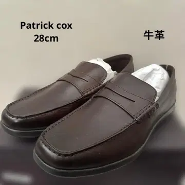 새상품 천연 가죽 항균 경량 PATRICK COX 코인 로퍼 28cm