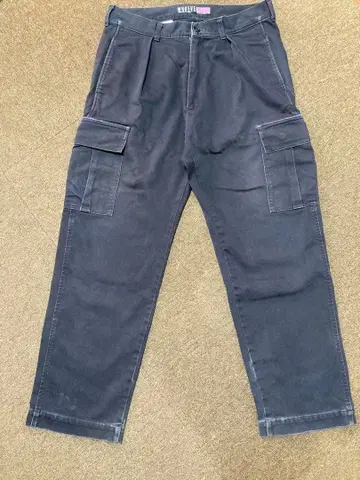 90's WHOEVER 카고 팬츠 블랙