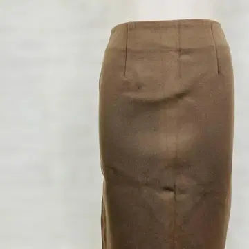 라운지웨어 브라운 미디 스커트 XS 사이즈