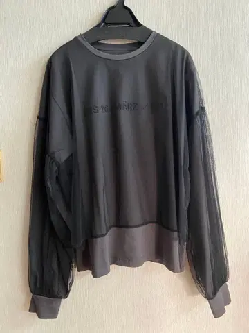 LUGIVA TOKYO 티셔츠 레이스 긴팔 택 포함