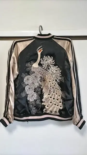 화려악단 SSJ-011 국화와 백공작 스카잔 일본풍 패턴 화