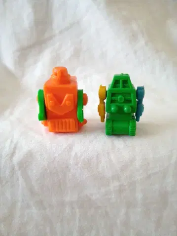 레어 콘노 산업 로봇 군단 2개 가챠가챠 쇼와 레트로