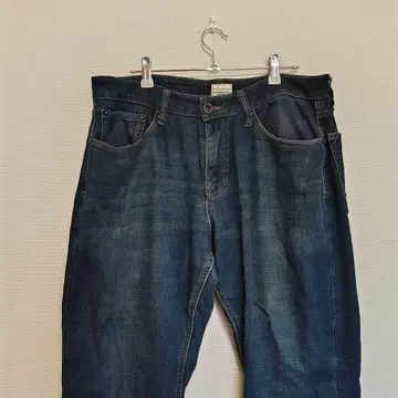 Leatherproof 스트레이트 데님 다크 블루