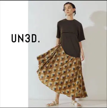 UN3D. 2WAY 패턴 도킹 원피스