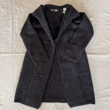 45R 45rpm Badou-r 알파카 니트 하프 코트 사이즈 2