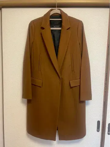 ZARA 브라운 체스터 코트