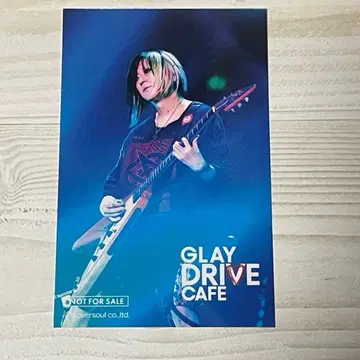 [ GLAY DRIVE CAFE ] 오리지널 스티커 HISASHI