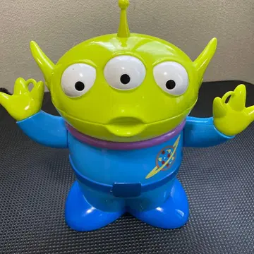 디즈니 에이리언 리틀 그린맨 팝콘통 스트랩 포함