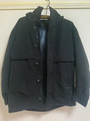 하이브리드 다운 오버사이즈 파카 M 사이즈