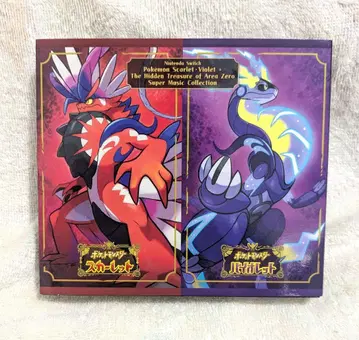 포켓몬 스칼렛 바이올렛 사운드트랙 CD 6장 세트