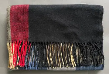 ZARA 체크 무늬 대형 스톨