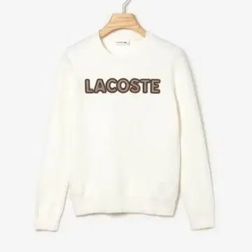 라코스테 로고 니트 코튼 니트