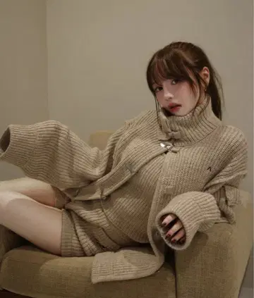 andmary Hug knit set up